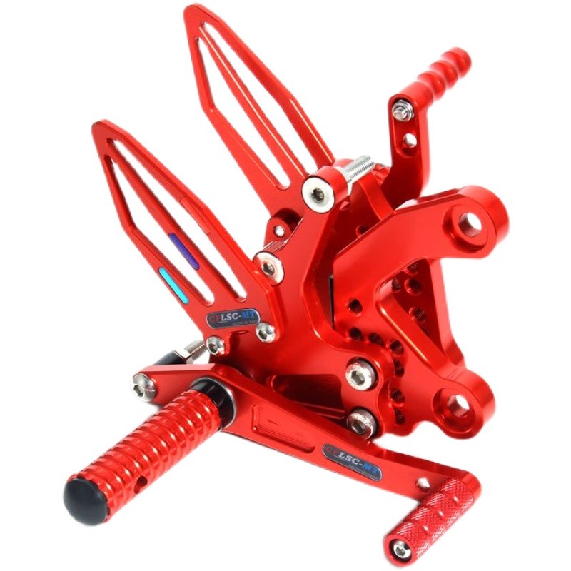 ดัดแปลง 450 ยก QJ เหยียบรถจักรยานยนต์อลูมิเนียม Racing Pedal CNC เหมาะสําหรับเหยียบการแข่งขันประกอบ 
