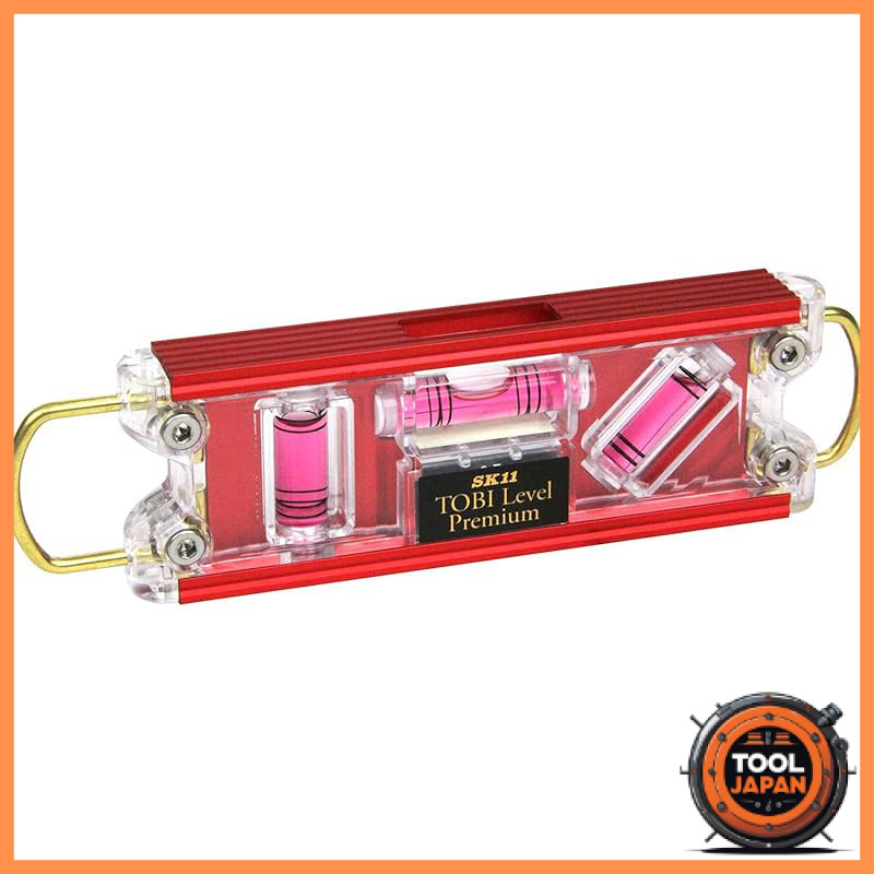 SK11 Leveling Tool, Tobi Level, Premium Color, Red, SED-TBP-MTR เอสเค11
