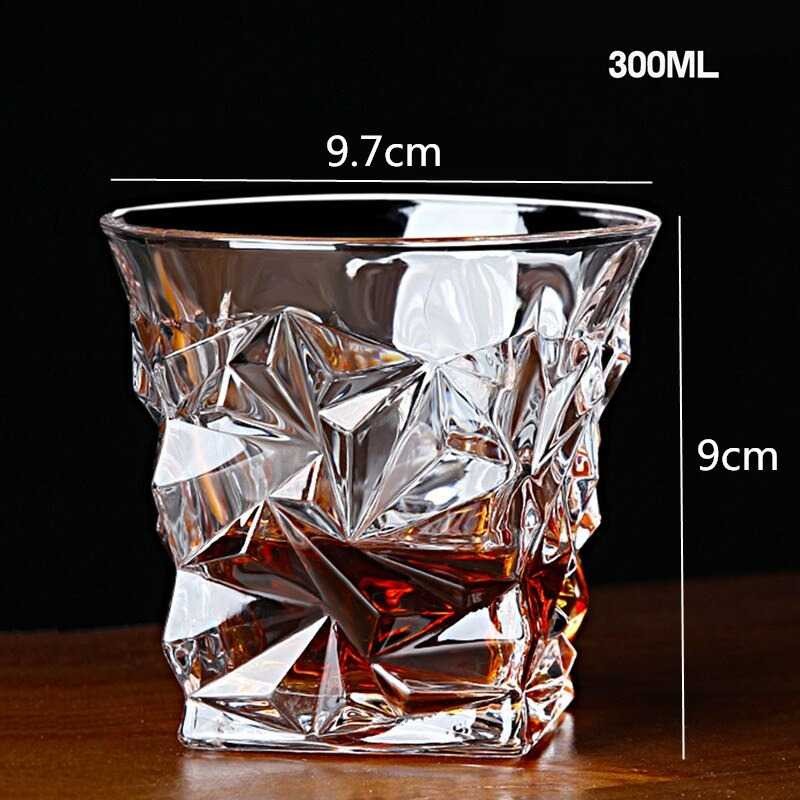 New Item Whisky Wine Glass Cup Sloki 300ML - YJ103 Ballabostore