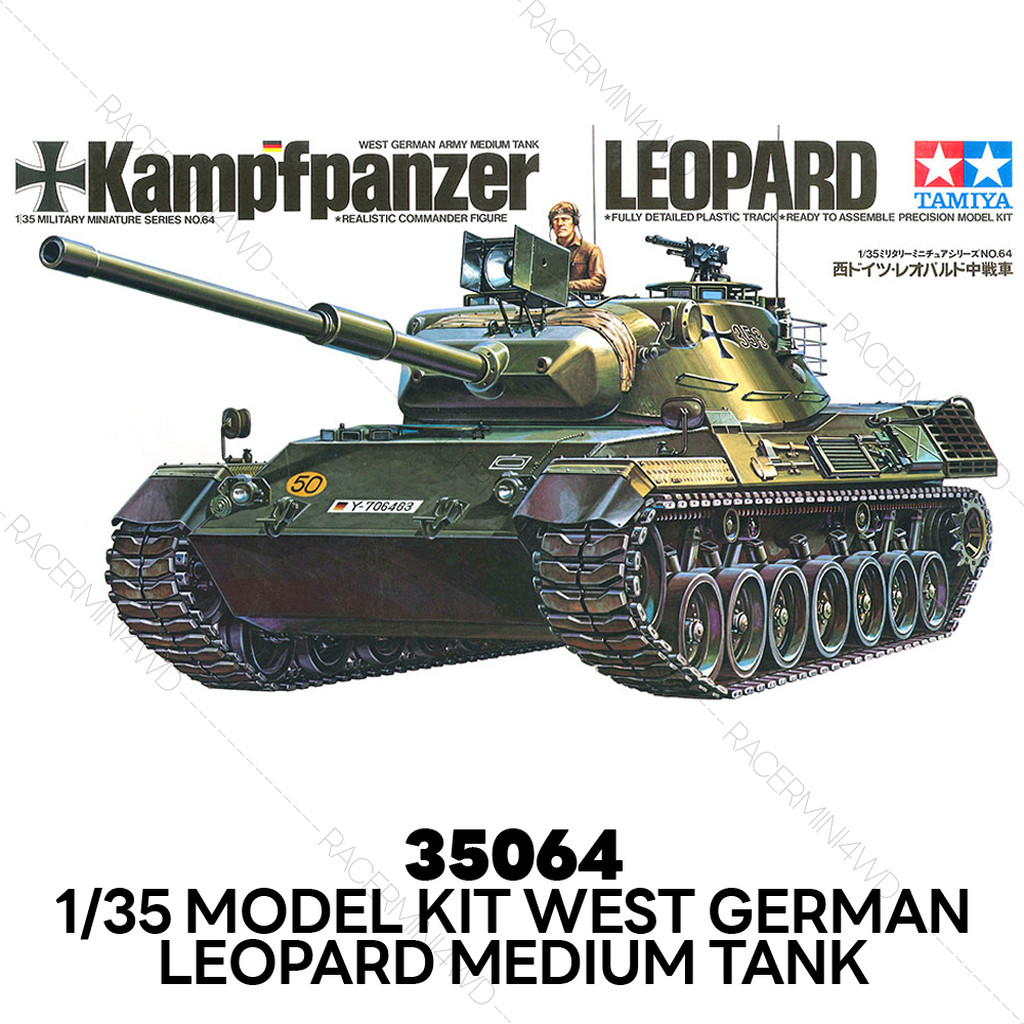 TAMIYA 35064 1/35 Model Kit West German Leopard