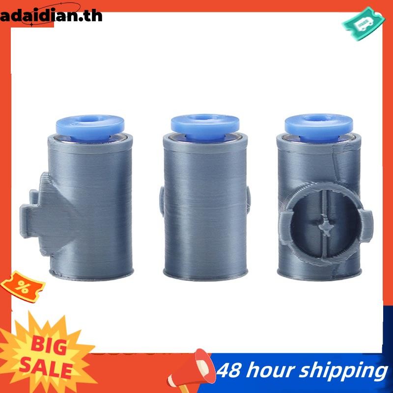 พร้อมสต็อก 3 ชิ้น PTFE Tube Connector สําหรับอุปกรณ์เสริมเครื่องพิมพ์ A1 3D
