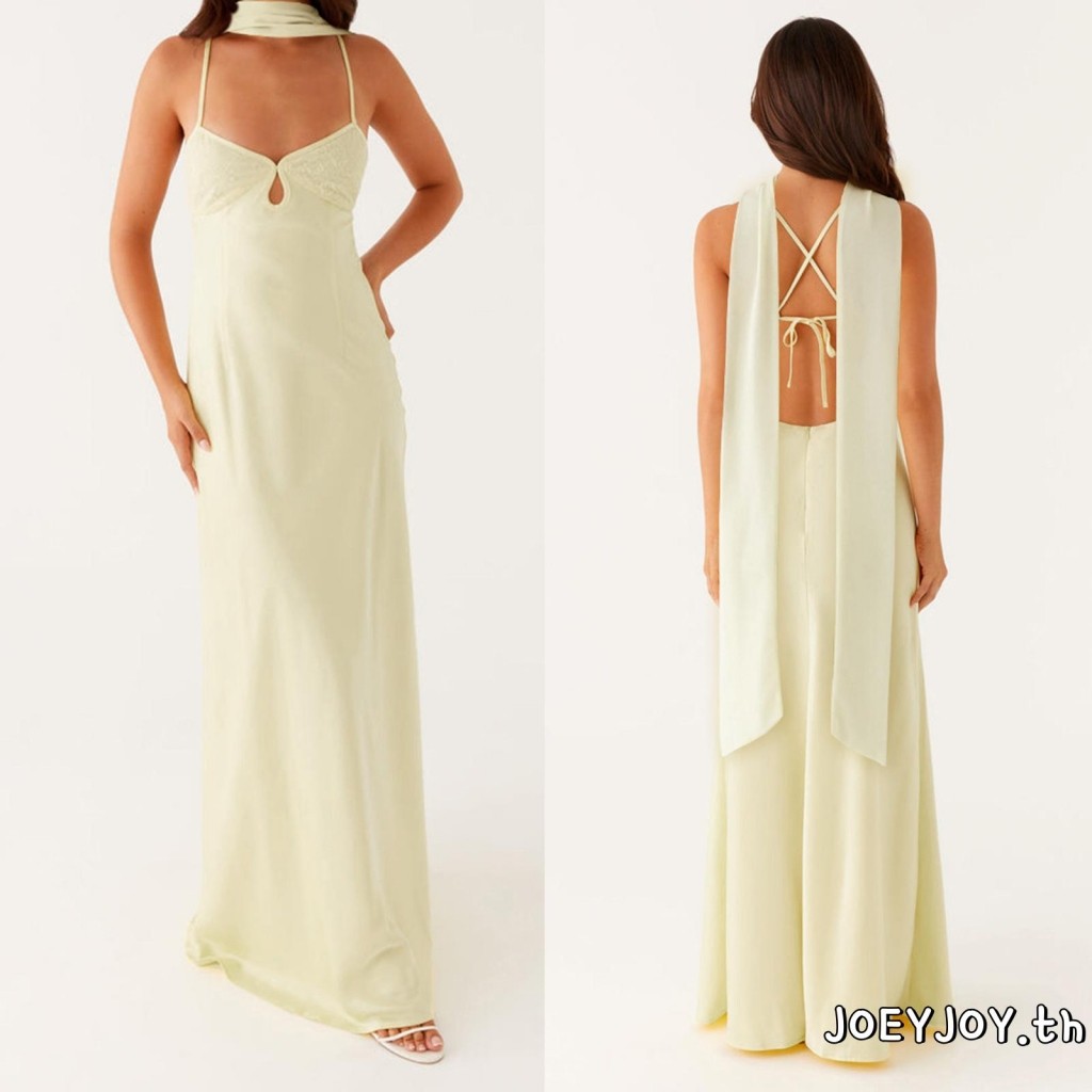ชุดกระโปรง Cami Dress สายเดียว spaghetti strap สำหรับผู้หญิง สวมใส่สบายในฤดูร้อน – โปรปัง