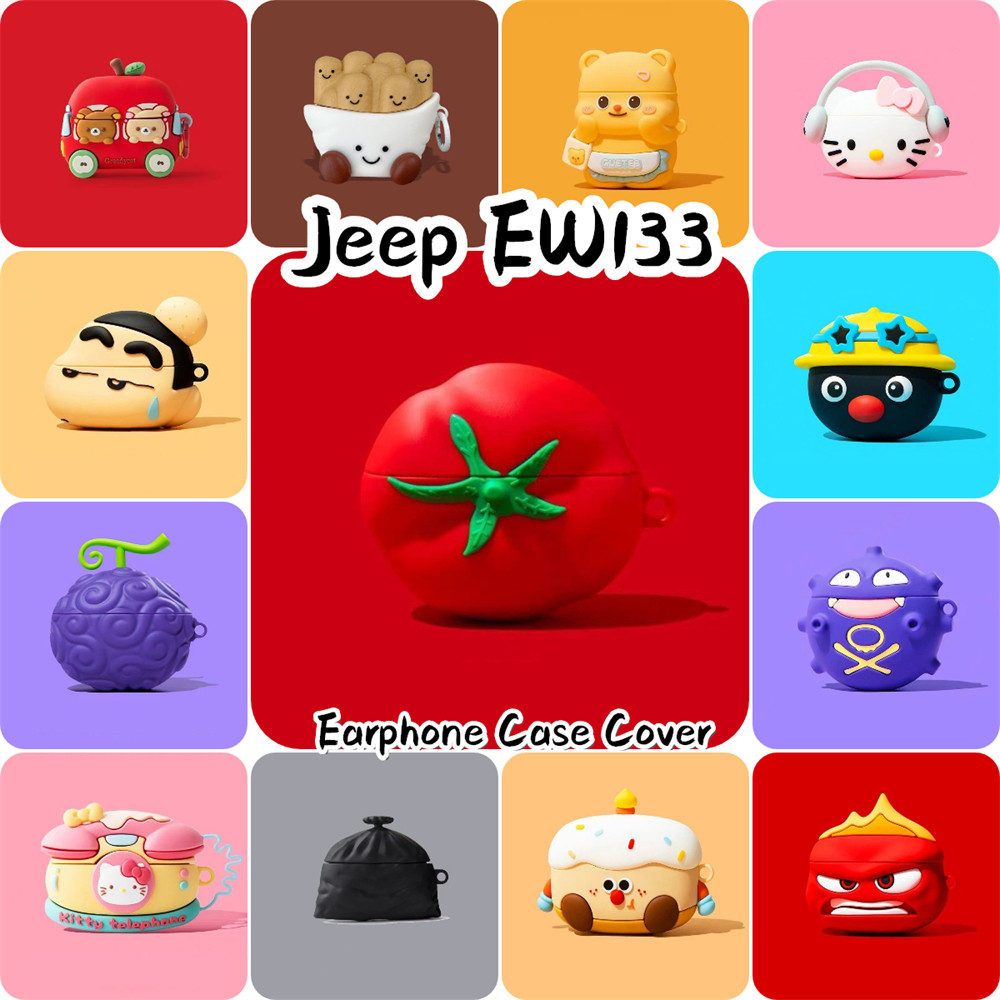 In StockFor Jeep EW133 Case Casing Soft Silicone Cute Cartoon Headphone Case Cover NO.2