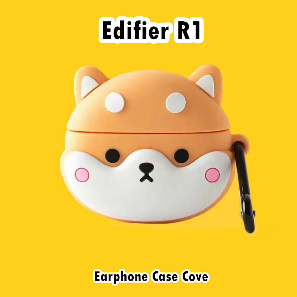 บูติกดั้งเดิมสําหรับ Edifier R1 Case เคสหูฟัง Niche Cartoon Style Soft Silicone Casing - รูปที่ 6