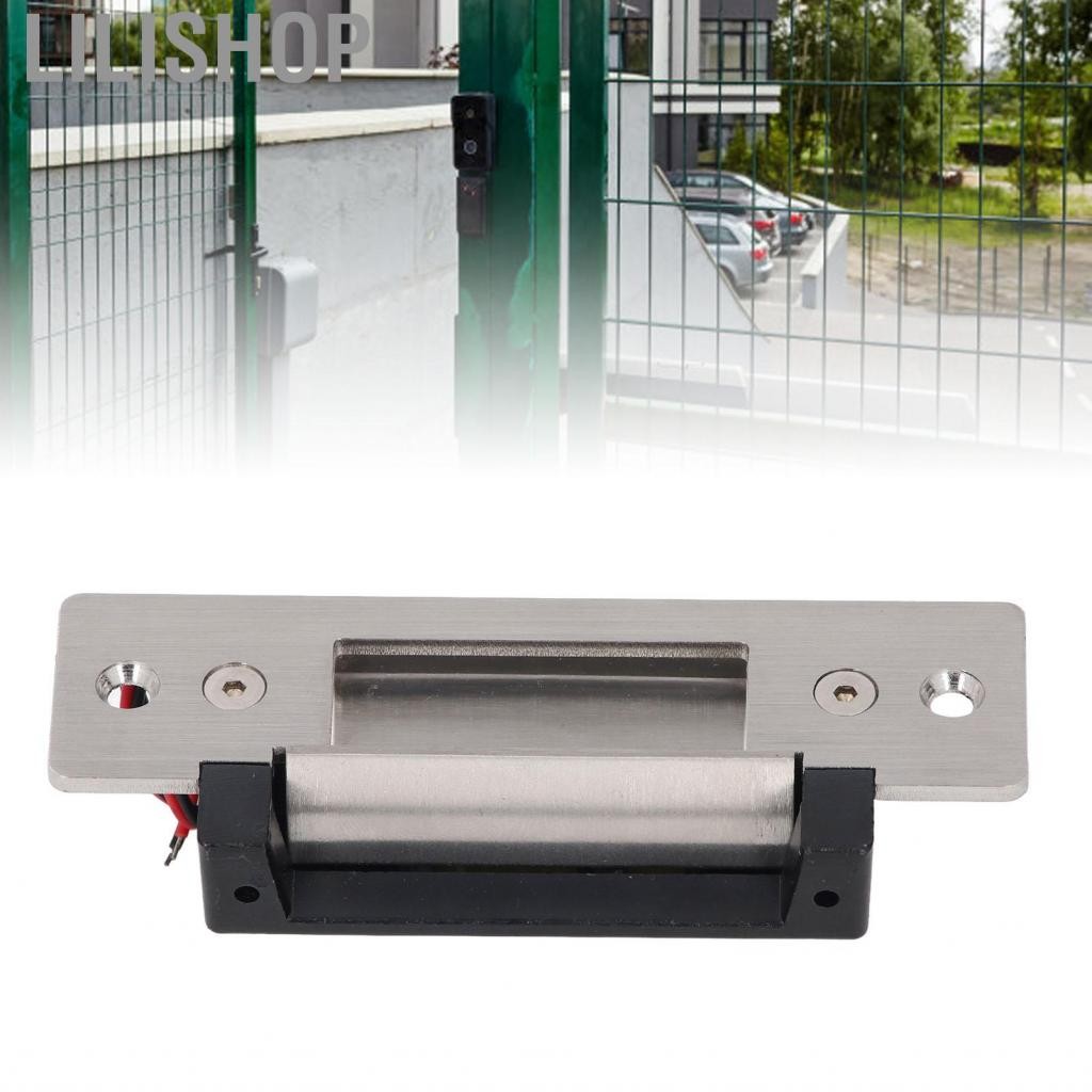 Lilishop LILISHOP-TH ELECTRIAN DETRICT LOCK Sturdy Fail Secure ปลอดภัยปรับได้ 12V DC สแตนเลสสตีลพีวี