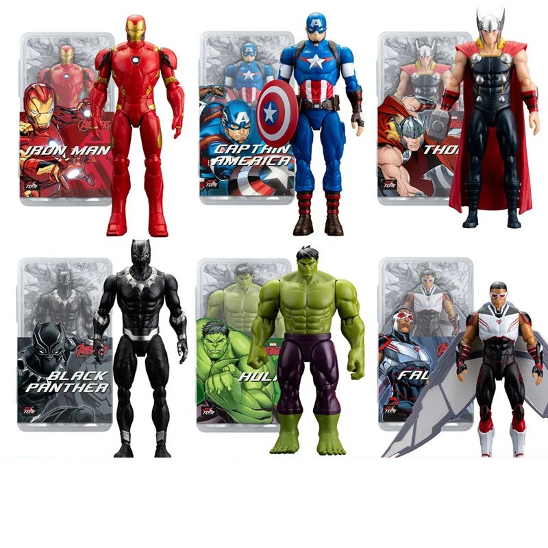 Zd 7 นิ้วกัปตันอเมริกา Spider-Man Iron Man Marvel ของเล่น Action Figure ของขวัญวันเกิดคริสต์มาสของเล่น