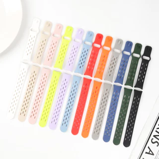 สายรัดยางกีฬาสำหรับ for Xiaomi Mi Band 10/9/8 สายรัดยางอ่อนสำหรับ for Smartwatch MiBand 9/8 NFC