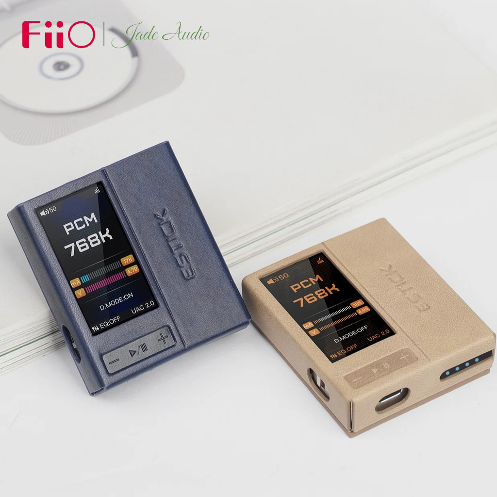 Fiio SK-ESTICK QX13 Leather Case เคสป้องกันแม่เหล็กแบบพกพา ถอดรหัสพิเศษ Ear Amplifier เคสป้องกัน