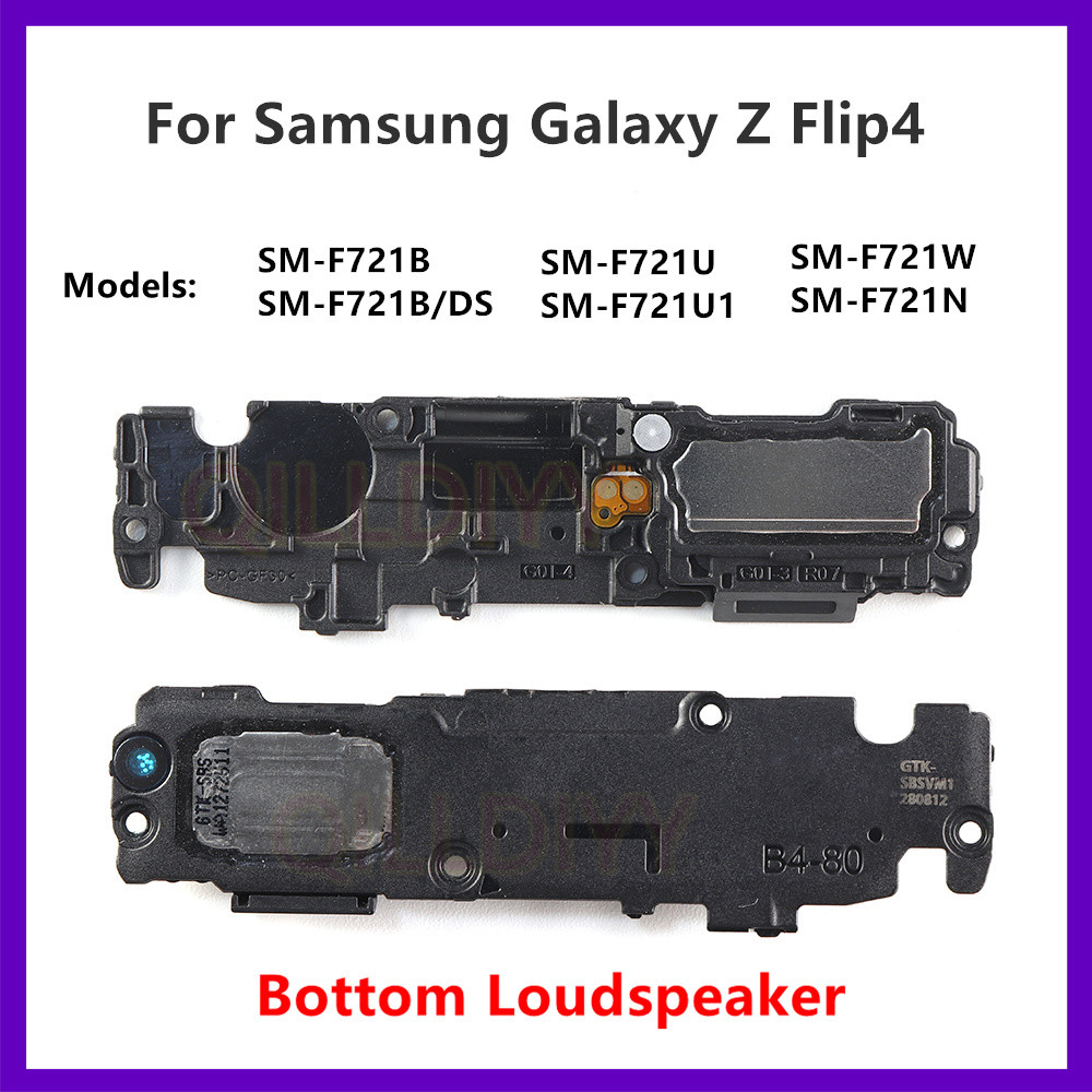 ลําโพงสําหรับ Samsung Galaxy Z Flip4 SM-F721B F721U F721N Loud ลําโพง Buzzer Ringer อะไหล่ Z Flip 4 