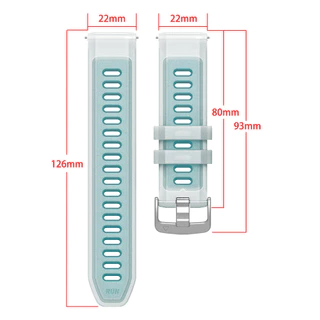 22 มม.ซิลิโคนสําหรับ KOSPET ถัง T3 Ultra 2 สําหรับ KOSPET ถัง T3 Ultra/TANK M3 ultra/TANK T2 T3/TANK M2 T3 สายรัดข้อมือ