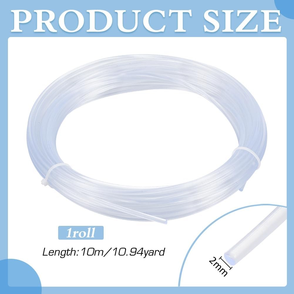 พลาสติก Boning Roll ขนาด 10.9 หลา พร้อม 2 มม. PP Corset Strips สีขาว ใช้งานได้ทั้งชุดชั้นในและDIYชุด