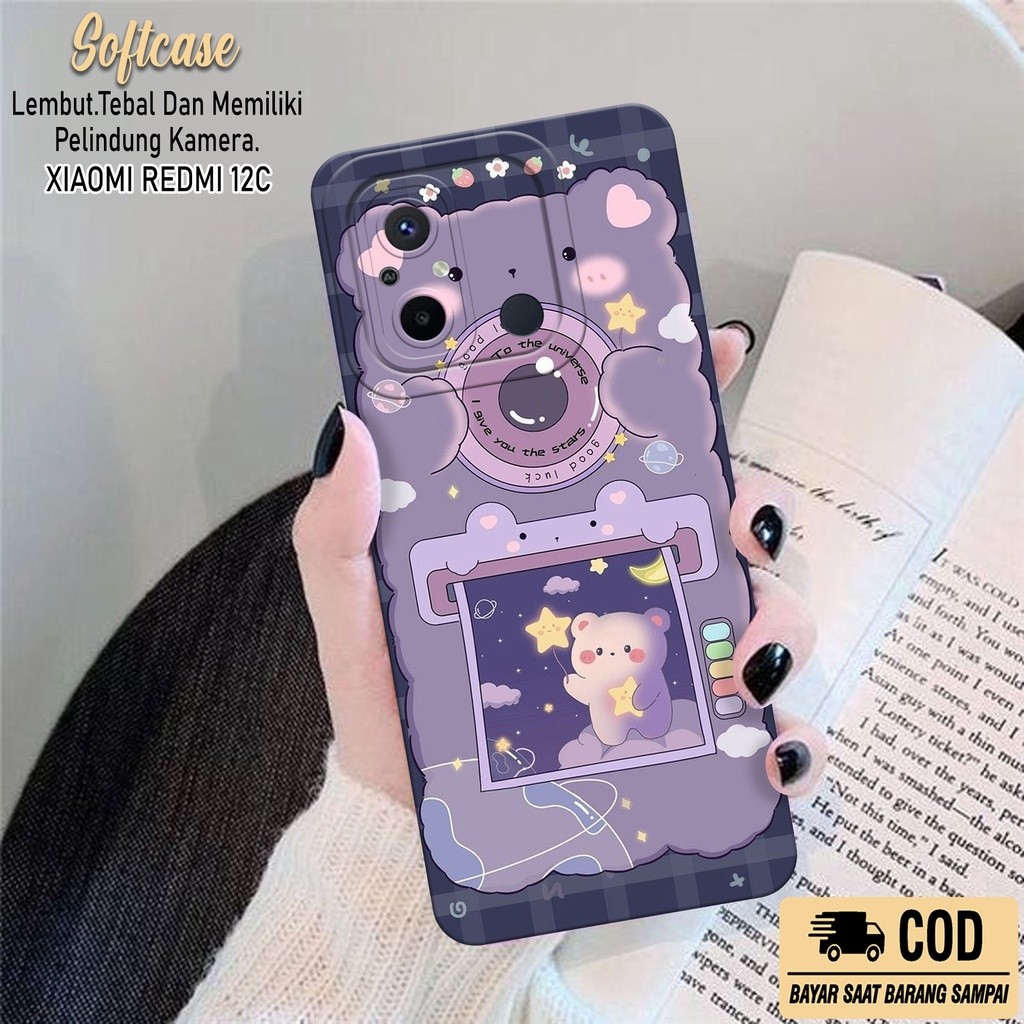 HP เคสโทรศัพท์ Xiaomi Redmi 12C ใหม่ล่าสุด - เคส Xiaomi Redmi 12C Softcase - เคส Xiaomi Redmi 12C - 