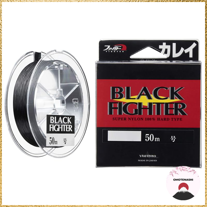 YAMATOYO Nylon Fishing Line Black Fighter 50m