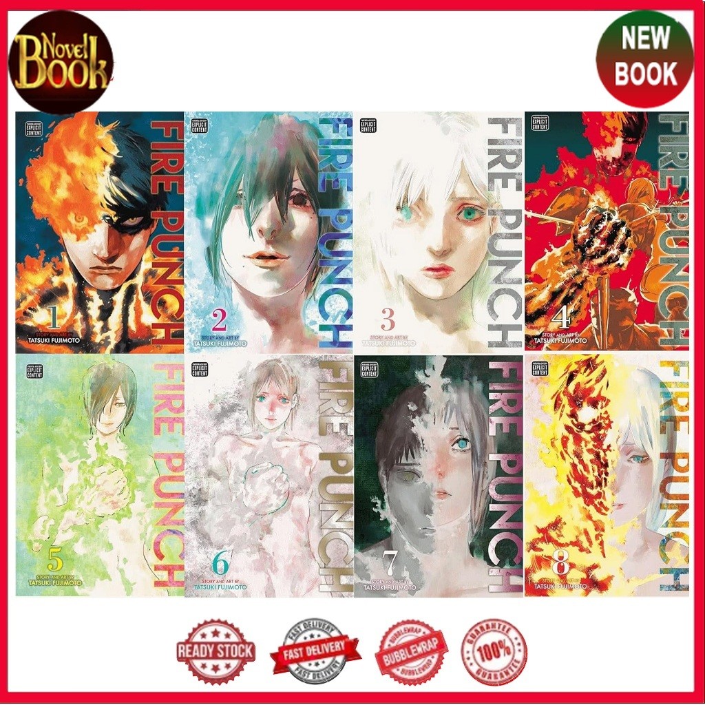 Fire Punch (8 เล่ม) โดย Tatsuki Fujimoto - TokoNovelBook