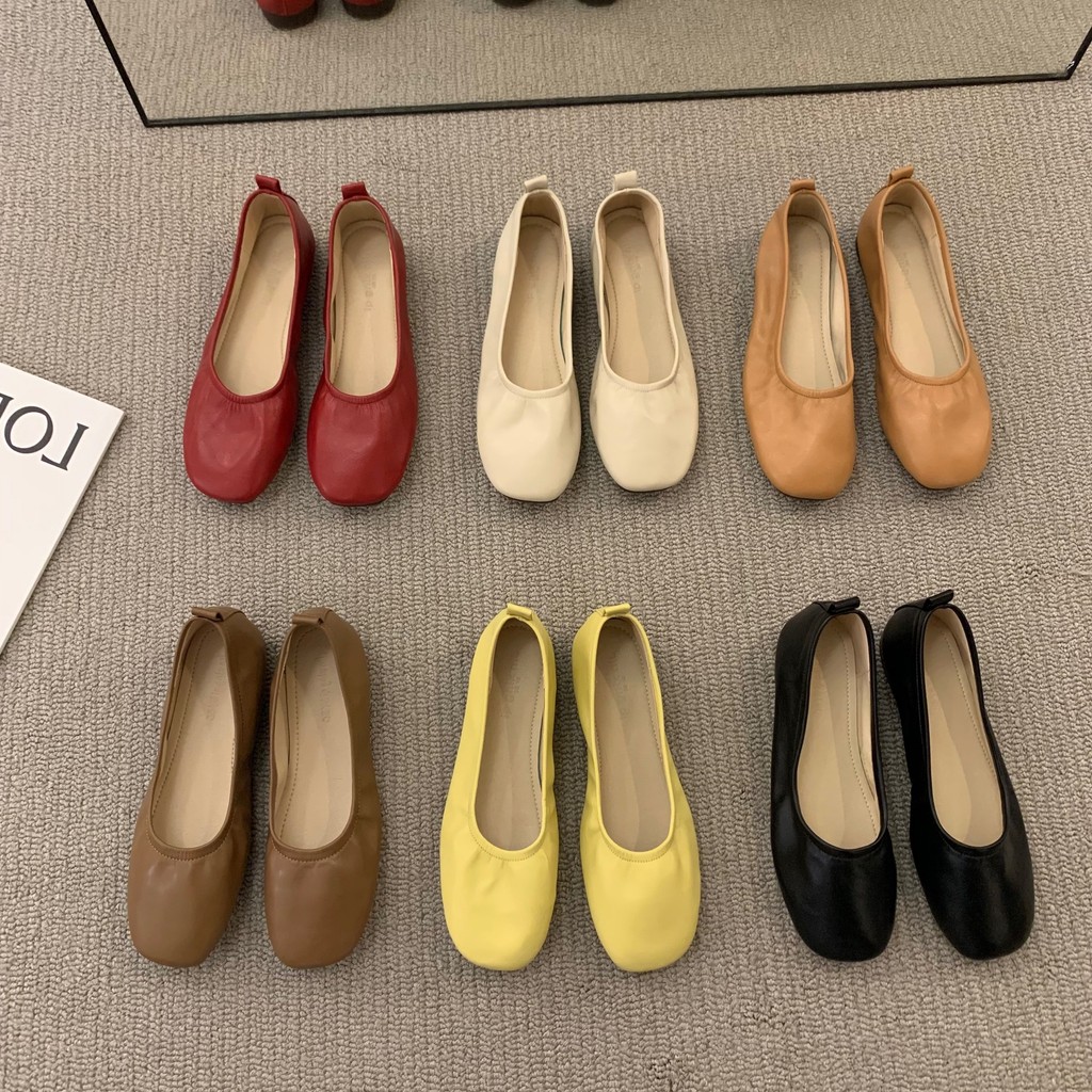 ภาพจริง100% รองเท้าแมรี่เจนแดง ขนาดเล็ก ไซส์35-40 พร้อมส่ง สวมใส่ง่าย