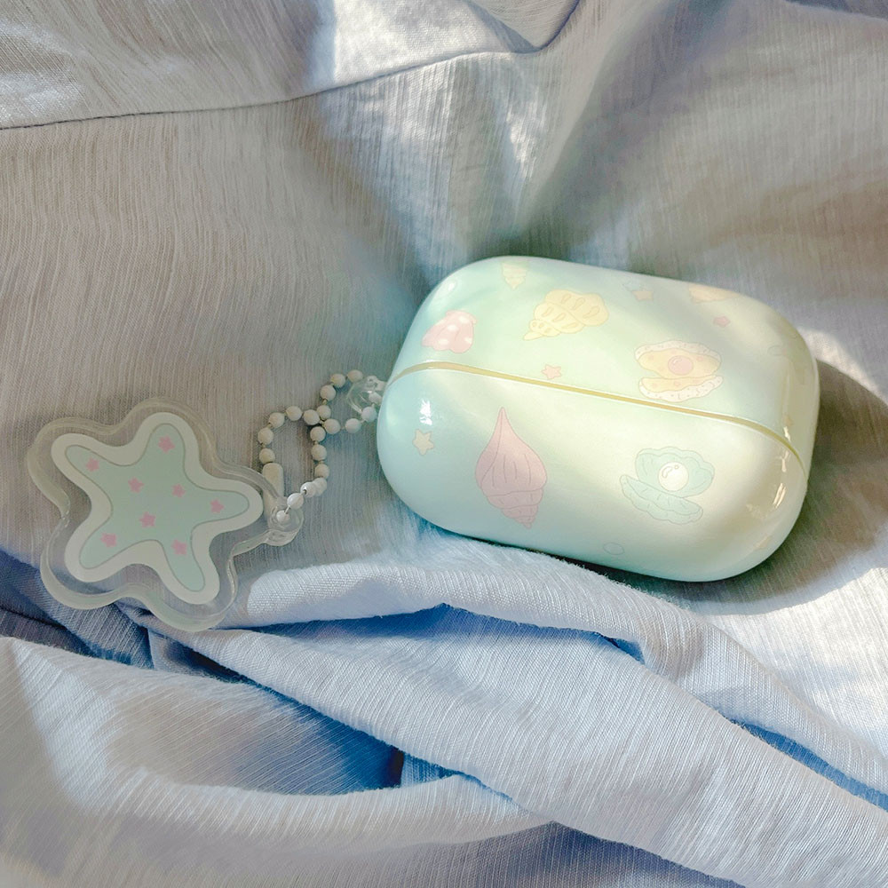 Ocean ปลาดาว Conch ชุดหูฟังสําหรับ AirPods 1 2 3 4 รูปที่ 4