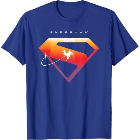 Baju New Logo 2025 Movie SUPERMAN S-Shield T-Shirt SUPERMAN Graphic Tee