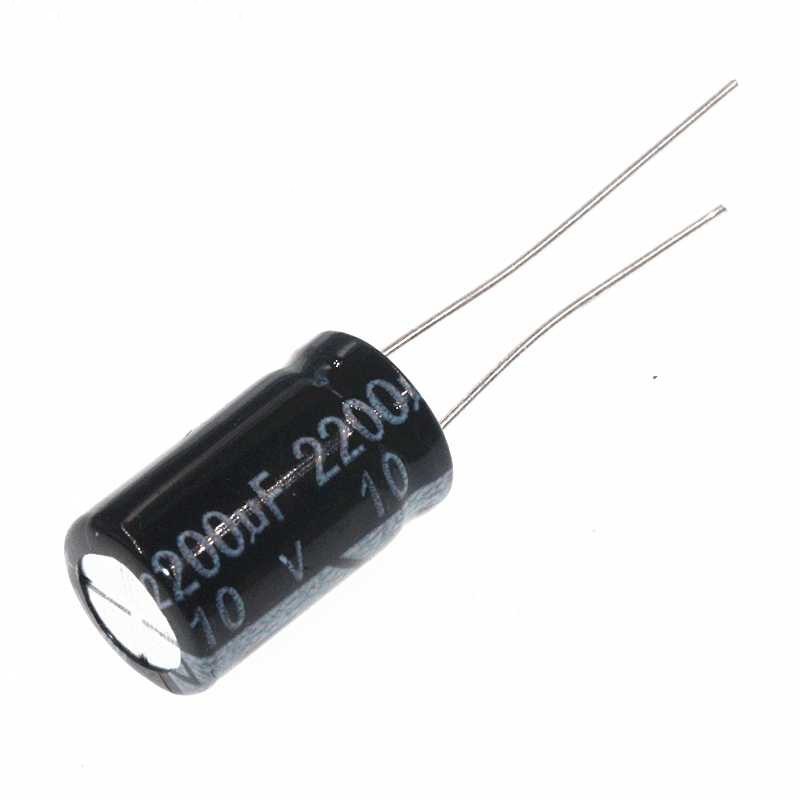 10pcs 13*25 อลูมิเนียม Electrolytic Capacitor 4700UF 16V 6800UF 10V Electrolytic Capacitor assortmen