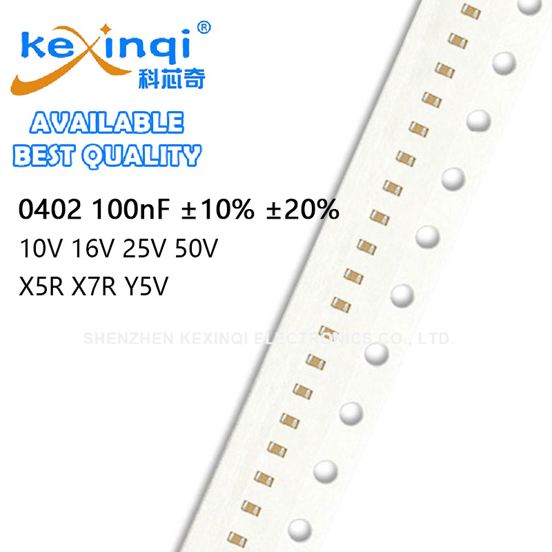 (50 ชิ้น) 0402 ตัวเก็บประจุ SMD 1nF ±10% ±5% 16V 25V 50V X7R C0G NP0 ชิป Multilayer ตัวเก็บประจุเซรามิก