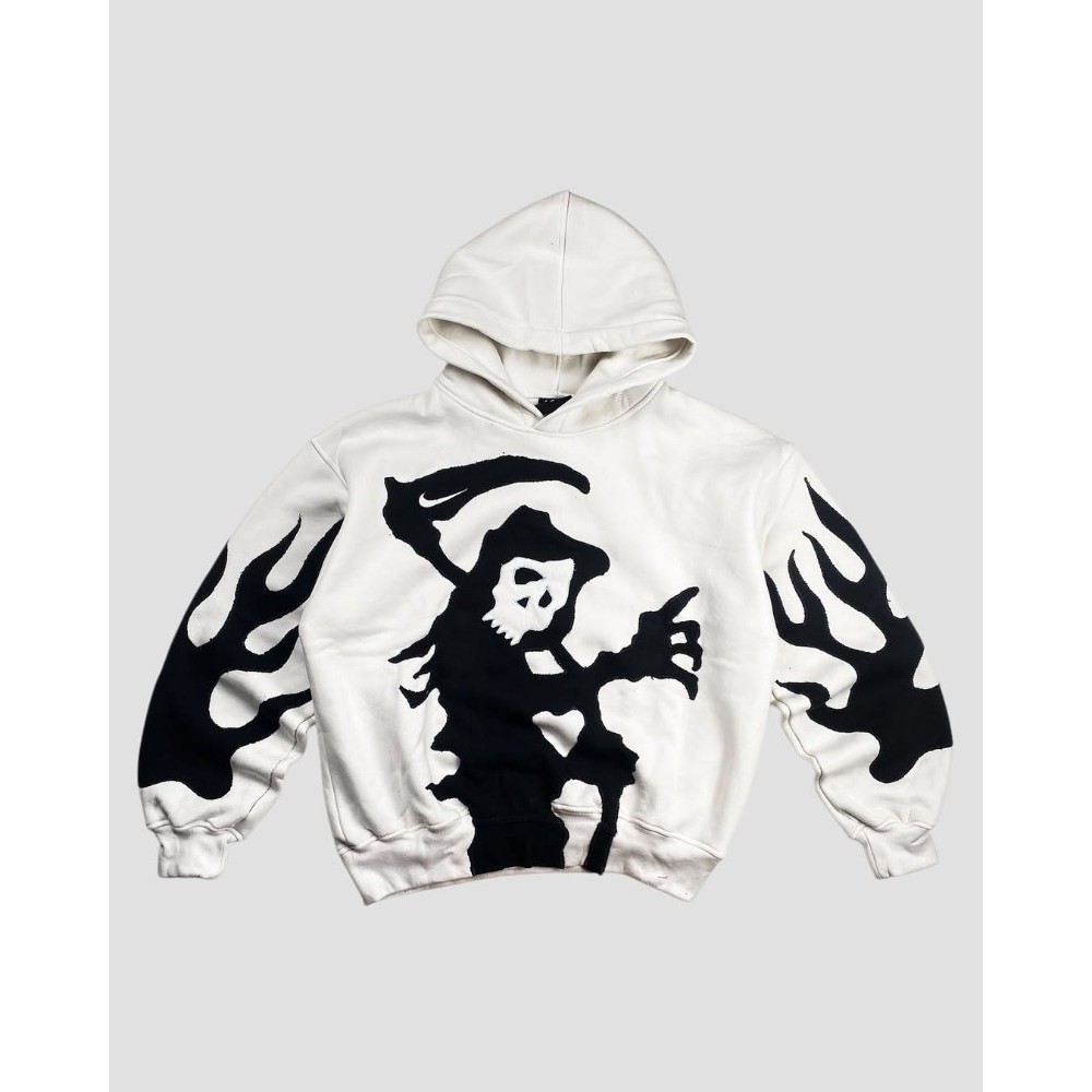 ฮู้ดี้สไตล์เรโทรปังค์สำหรับผู้หญิง ทรงหลวม สไตล์ยุค Y2K ทันสมัย