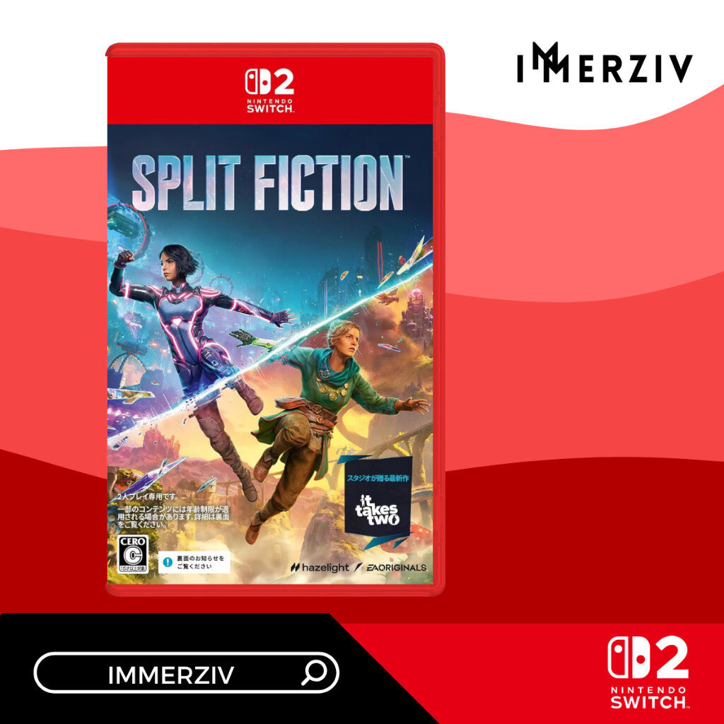 (พร้อมจัดส่ง) SWITCH-2 SPLIT FICTION (CODE IN BOX) (R2/JP) (GAME) (ENG)