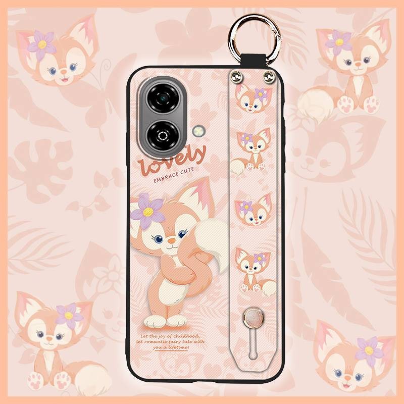 สายรัดข้อมือ Soft Case เคสโทรศัพท์สําหรับ ZTE Blade A35e 6GB RAM 64GB กันกระแทกกันน้ํา Kickstand ผู้