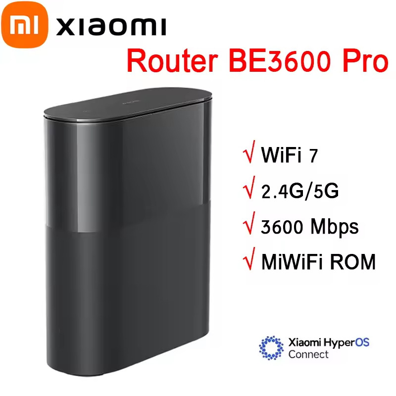 Xiaomi WiFi 7 Router BE3600 Pro 2.4/5GHz DualBand WAN LAN Qualcomm quadcore 3600M Gaming Acceleratio