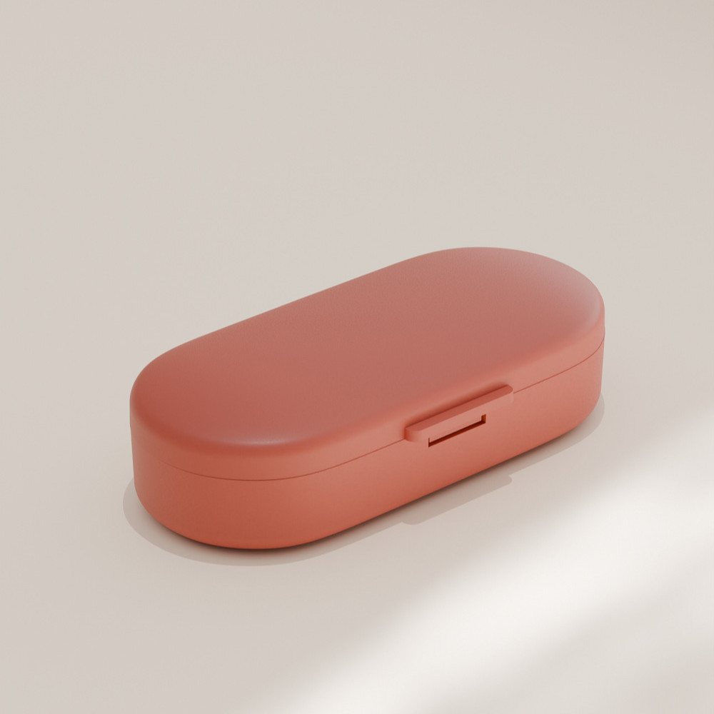 กล่องยาเดินทางแบบพกพาสะดวกมินิขนาดเล็กการดูดซึมแม่เหล็กแสงหลักฐานปิดผนึกยาย่อยบรรจุกล่องเก็บ - รูปที่ 6