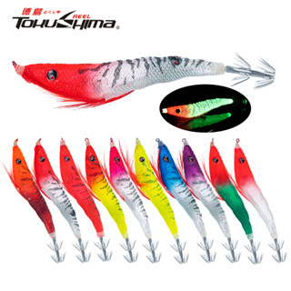 จิกหล่อล่อจากไม้สำหรับตกปลาหมึกยักษ์ในน้ำเค็ม