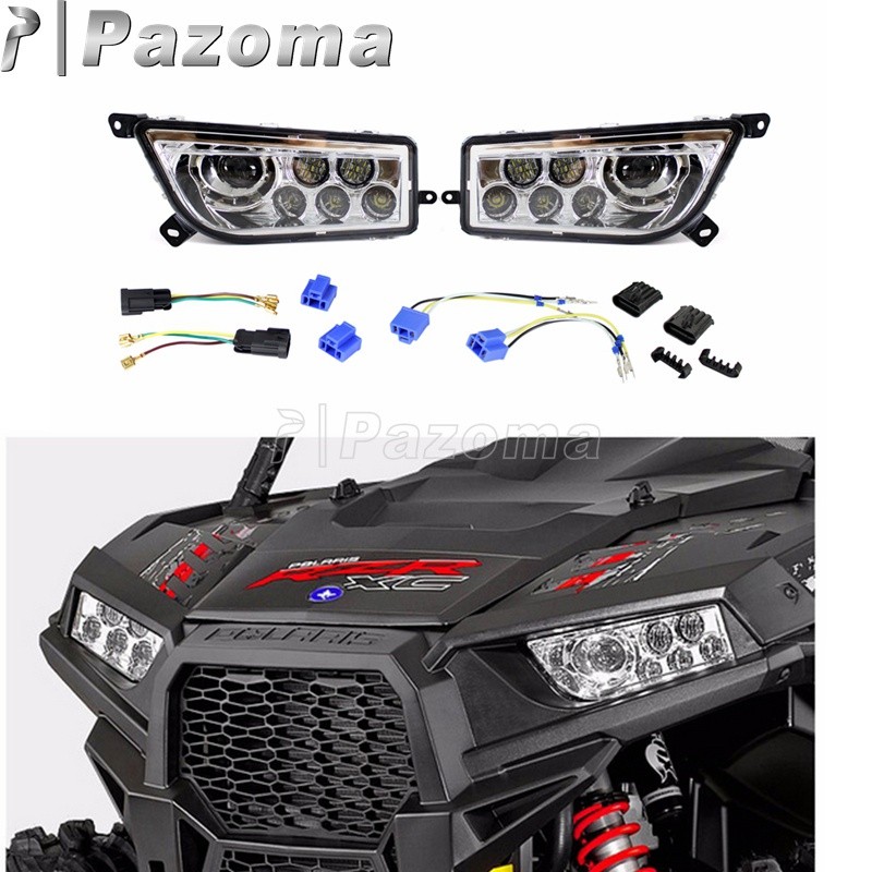 Pl 2Pcs 10-32V V6 UTV LED Polaris RZR 900 2015-17 RZR 1000 S 16-17 1968