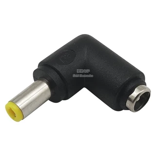อะแดปเตอร์ปลั๊กไฟ DC 5.5 * 2.1/2.5/1.35 มม. อะแดปเตอร์แล็ปท็อปหญิงเป็นชาย