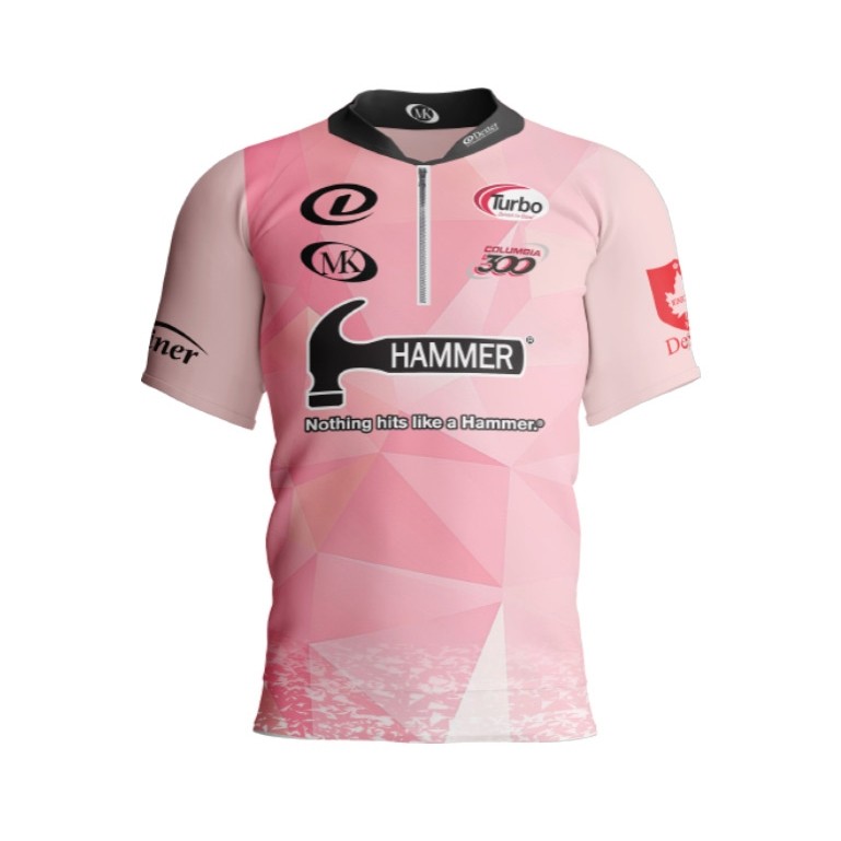 Hammer Bowling Jersey MKS-T8 jersey เสื้อโปโล
