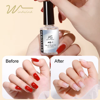 🔥ร้านค้าไทย🔥น้ำยาละลายกาว ถอดเล็บปลอม ฯลฯ Debonder คุณภาพดี แบรนด์ AS 10 ml-ww
