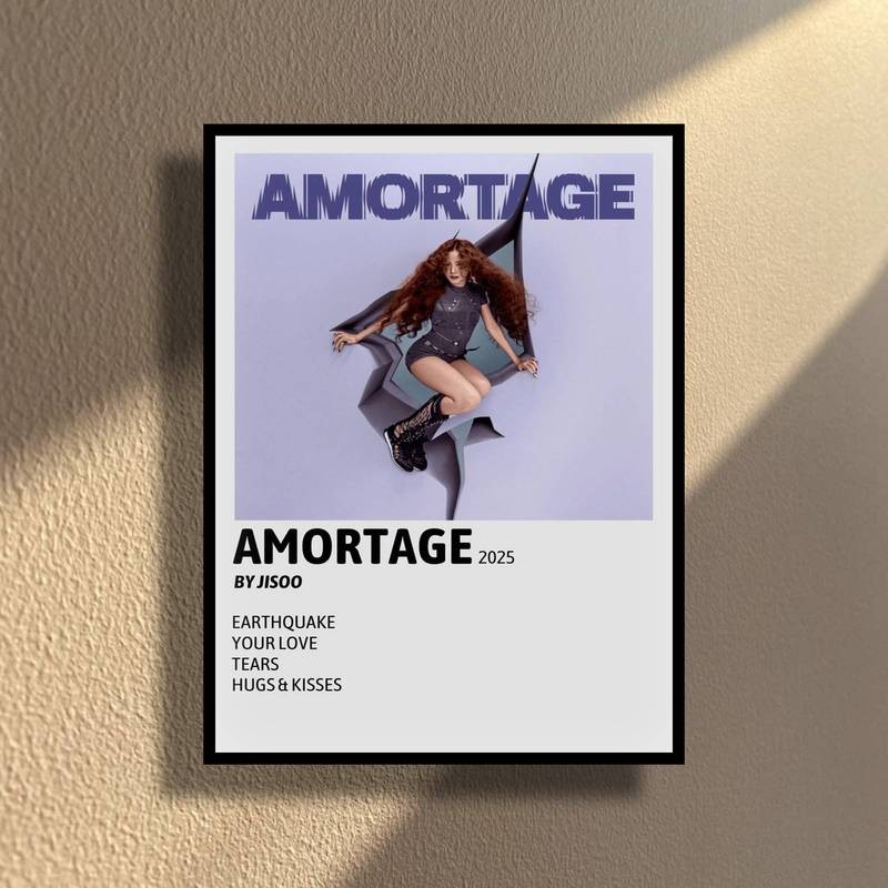 Blackpink โปสเตอร์อัลบั้ม แบล็คพิ้งค์ ศิลปะอวกาศที่ทันสมัยไร้กรอบเหมาะสําหรับบ้านบาร์คาเฟ่ห้องนอน - รูปที่ 4