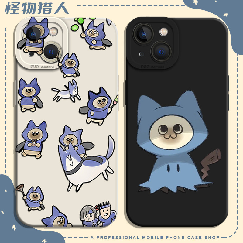 แมวทุกวันเหมาะสําหรับ iqoo13 เคสโทรศัพท์ 11s Monster Hunter neo10 AILU แมว z9turbo + OnePlus 12t ชุด