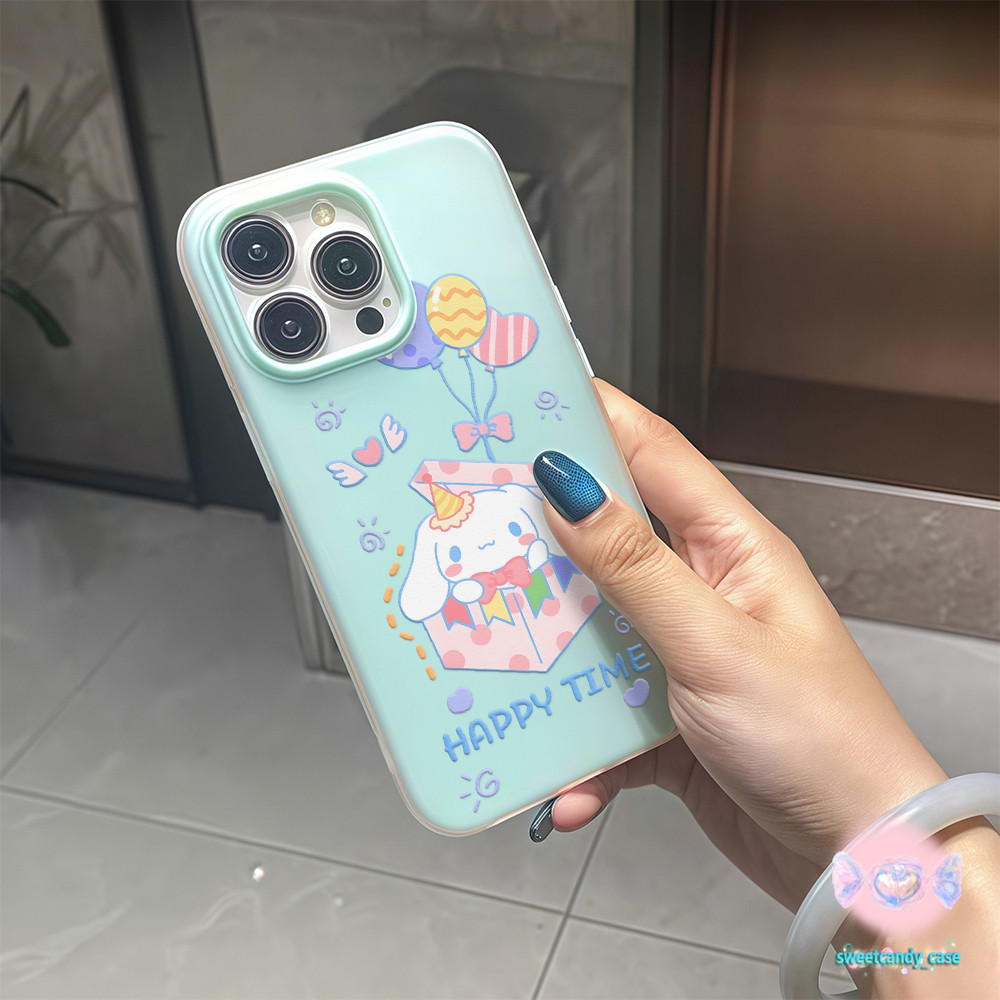ส่งจากไทย น่ารัก การ์ตูน สีขาว สุนัขที่มีหูใหญ่  เคสยาก สำหรับ iPhone 16 15 14 13 12 11 6 7 8 plus Pro Promax X XR XS ราคา ถูกที่สุด ดีลบีเคเค แกลเลอรีภาพที่ 5