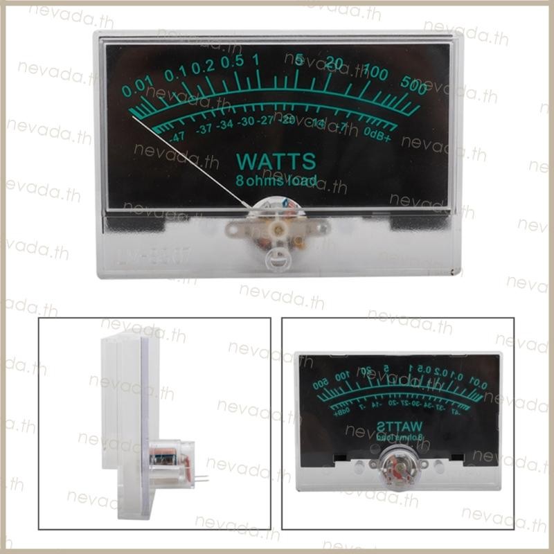 Nev ʚɞ Panel VU Meter 6-12V Bulb Warm Back Light Recording Audios Level Meter