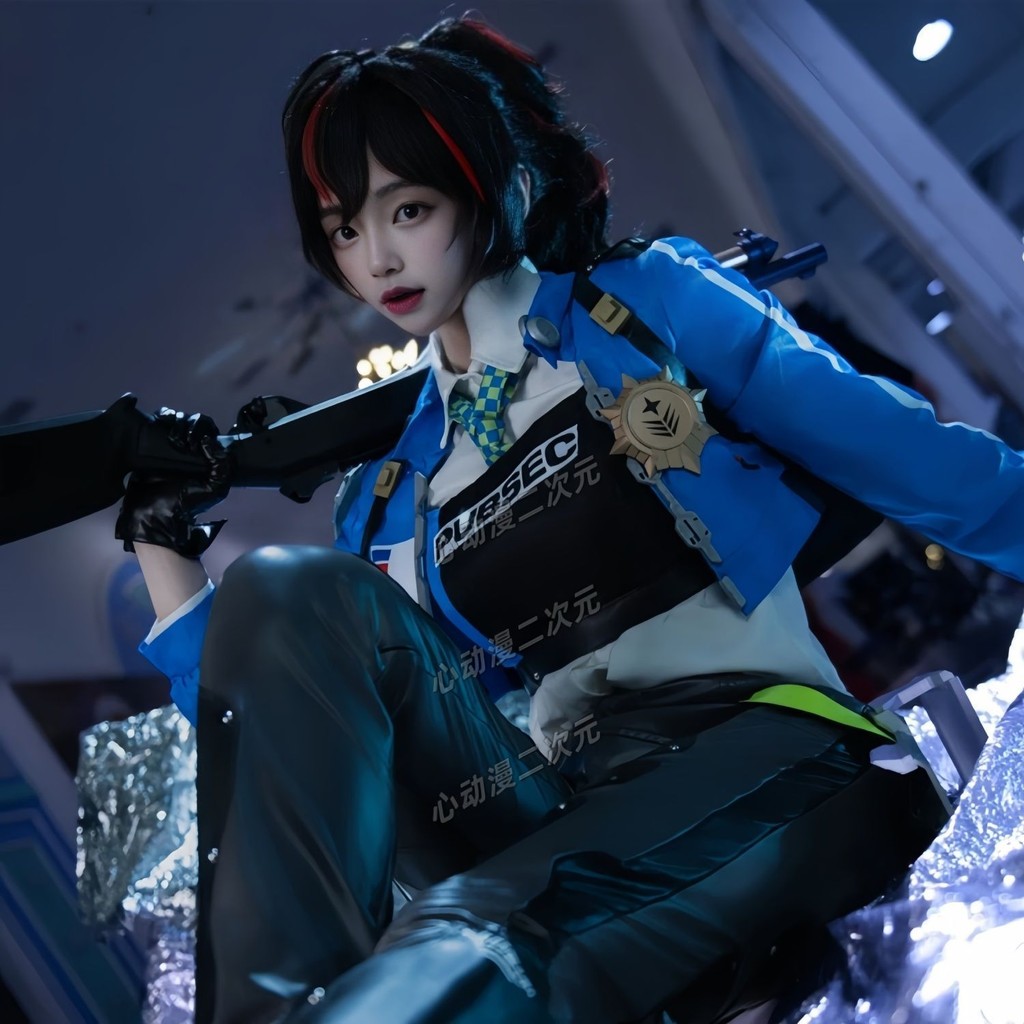 Extinct Zero cos Uniform Captain Zhu Yuan คอสเพลย์เครื่องแต่งกายเครื่องแต่งกายสองมิติ