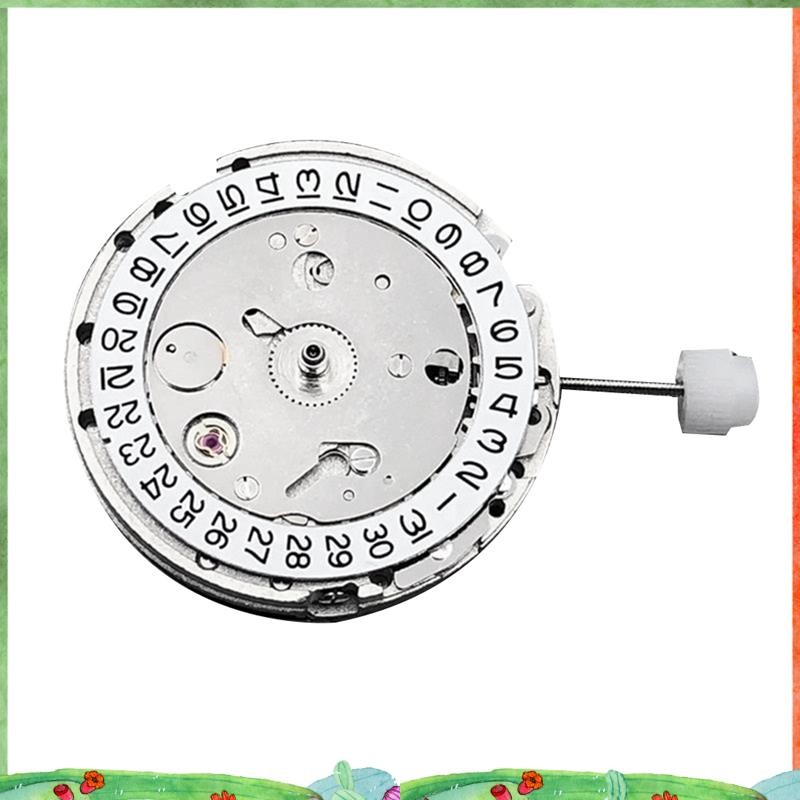 DG2813 Movement Mechanical Automatic Movement ปฏิทินสีขาววันที่ทดแทน Miyota 8215 821A Movement