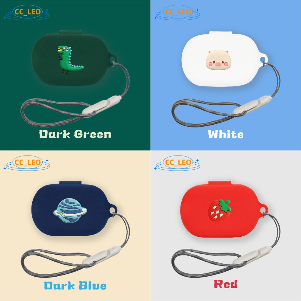 For JBL SENSE Lite Case Silicone Soft Case Suitable for JBL SENSE Lite Shockproof Shell Case Cartoon