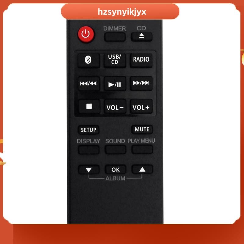 hzsynyikjyxN2QAYB000984 เปลี่ยนรีโมทสําหรับ CD สเตอริโอ Sub SA-PM250 SC-PM250 SC-PM600 SC-UX104 SC-H