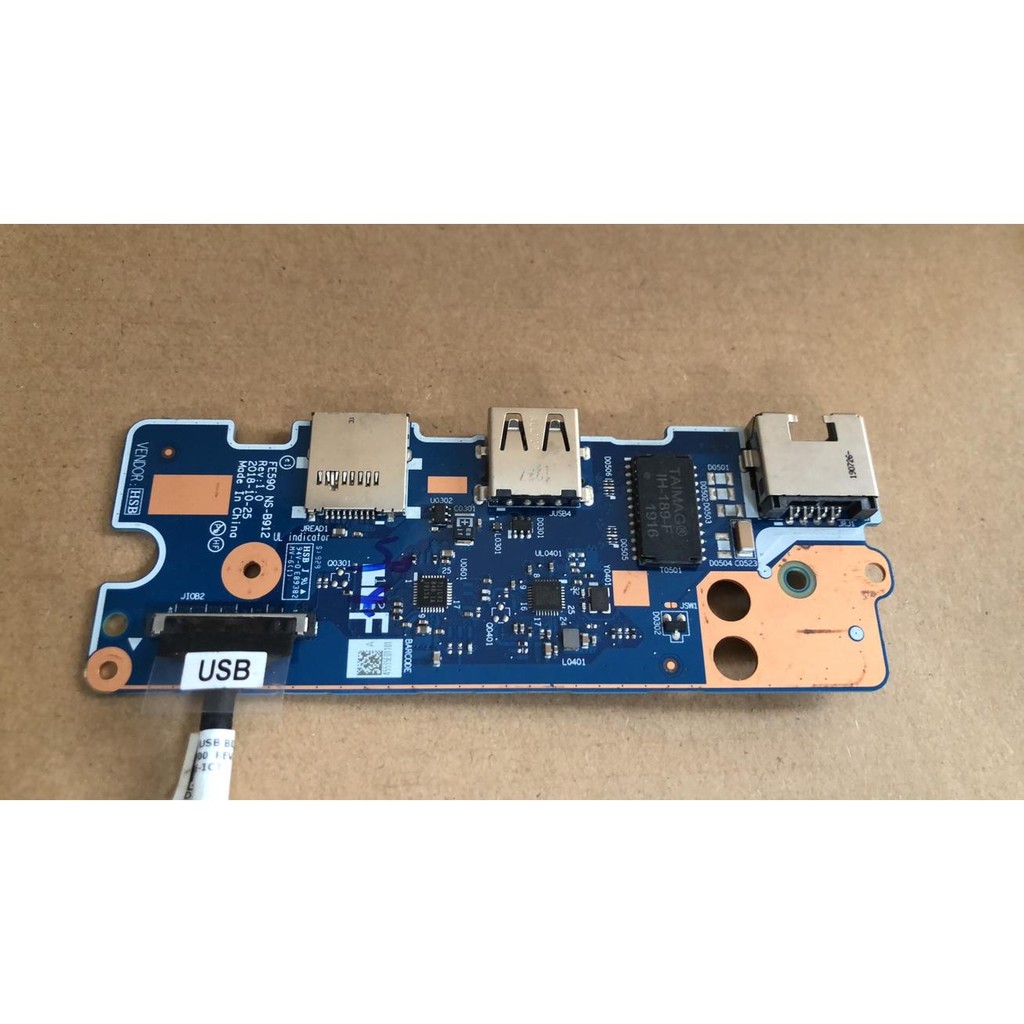 Lenovo/Lenovo Thinkpad E590 E595 บอร์ด USB บอร์ดสวิตช์ NS-B912