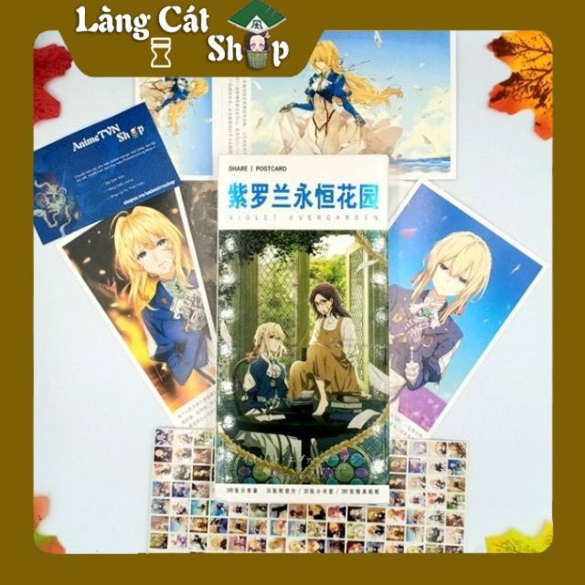 โปสการ์ดกล่องโปสการ์ด (ครบชุด 340 รูปพร้อมสติ๊กเกอร์) อะนิเมะ/มังงะ Violet Evergarden