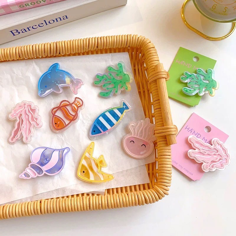 กิ๊บติดผม รูปปลาต่างๆ ประดับผมน่ารัก มาใหม่ พร้อมส่งจากไทย