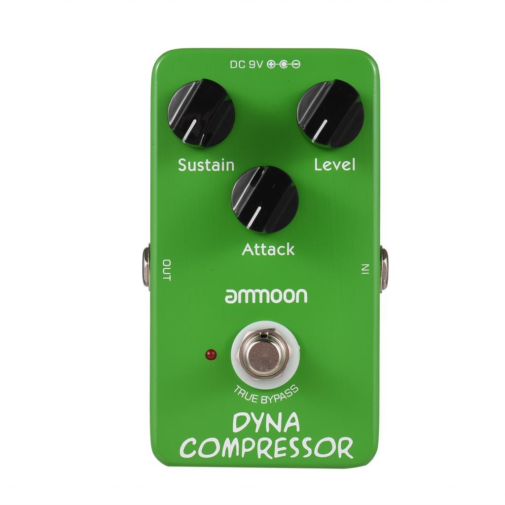 MusicDream0-th Ammoon AP-05 Dynamic Compressor Effect Effect Pedal Bypass จริง