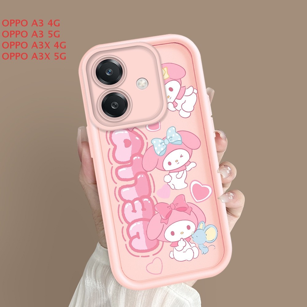 OPPO A3 A3X 4G 5G เคส Cute เคสออปโป้ เคสโทรศัพท์ TY T20961