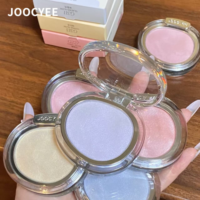 JOOCYEE ไฮไลท์ ธรรมชาติ ไฮไลท์  สีเดียว น้ำ-แสง บลัชออน แต่งหน้า บลัชออน