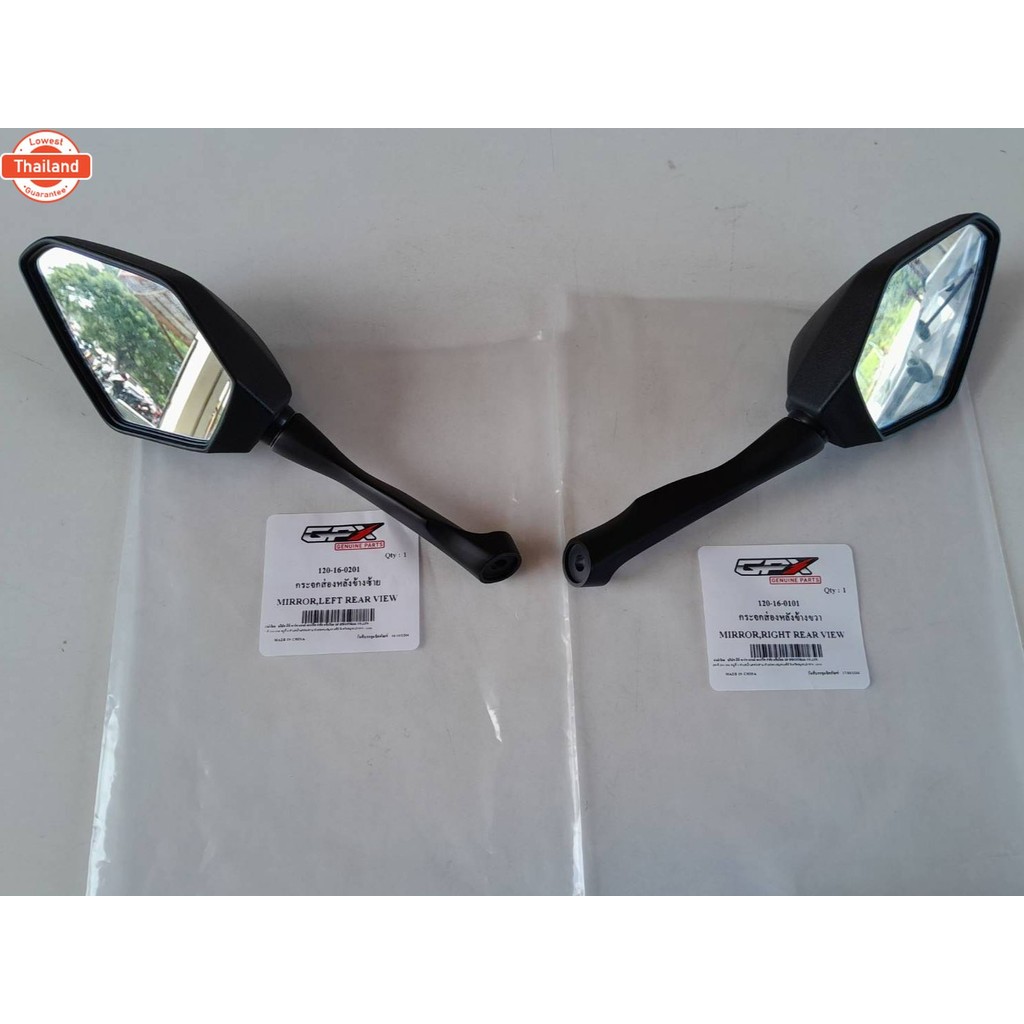 กระจก ส่องหลัง GPX Demon GR200R priceต่อข้าง genuineเิกศูนย์