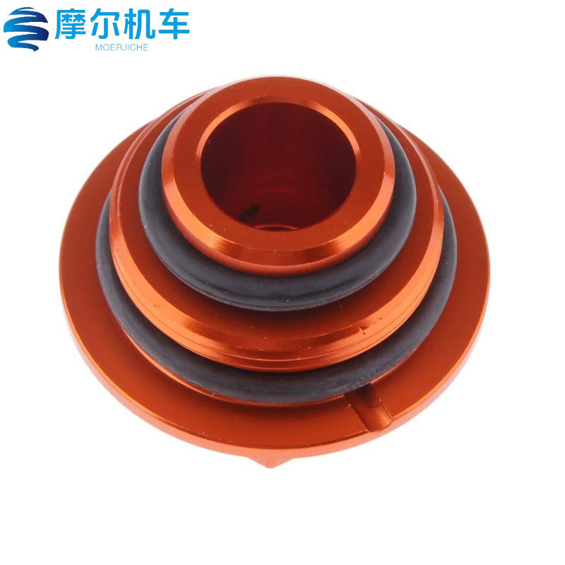 KTM SX125 SX250 SXF 250 SXF 450 EXC 125 ฝาถังน้ํามันเบรคหลังรถจักรยานยนต์