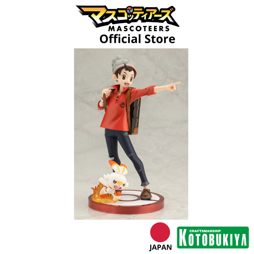 KOTOBUKIYA PV228 Pokemon MASARU with HIBANY ARTFX J STATUE พร้อมส่ง(งานแท้)